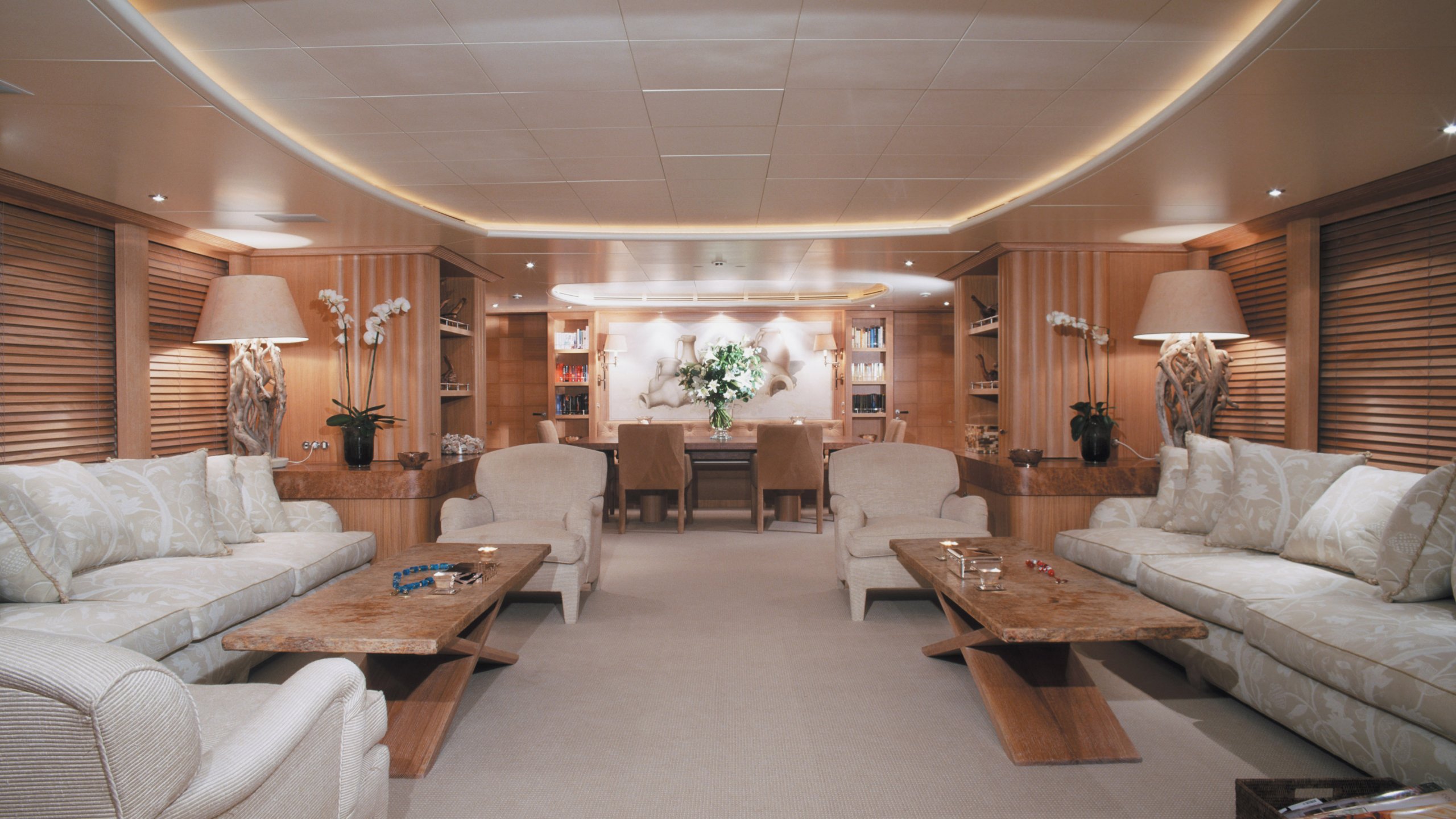 yacht Alexandra intérieur