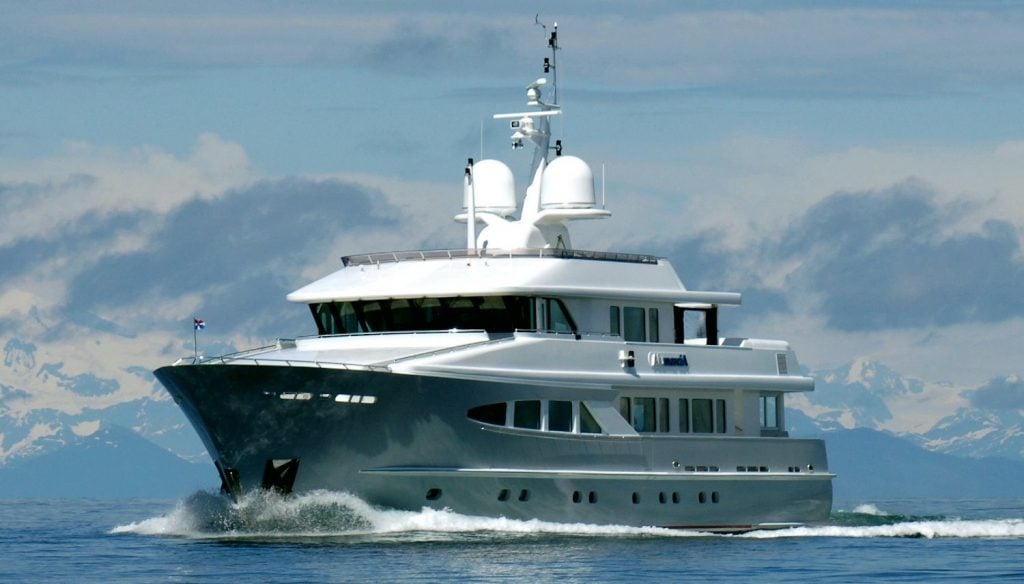 jacht Alumercia (Onverwacht) – Heesen – 2001 – Marinus Boers