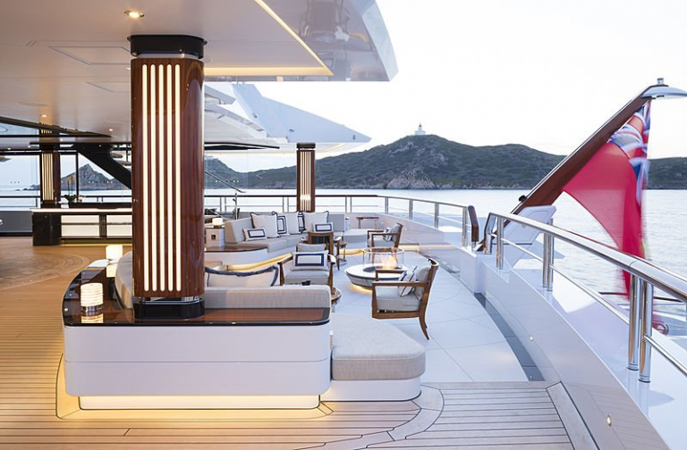 Inside AMADEA Yacht • Lurssen • 2017 • Value 325 Million • Owner Unknown