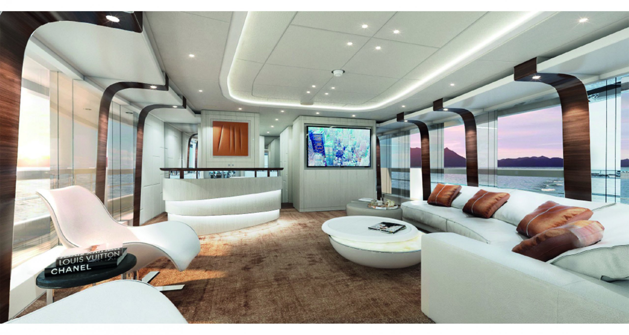 yacht Amare II interior