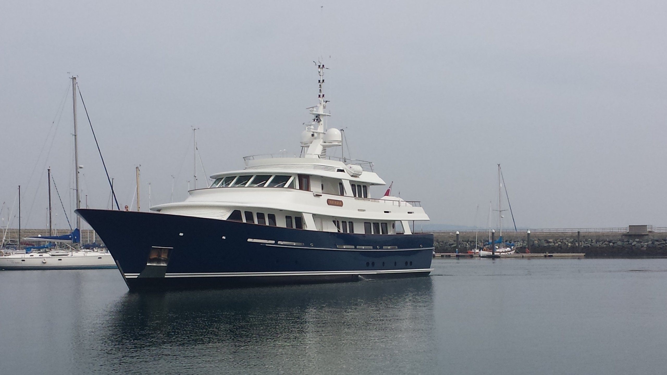 ARCADIA Yacht • Royal Huisman • 2006 • Propriétaire Steven Grossman