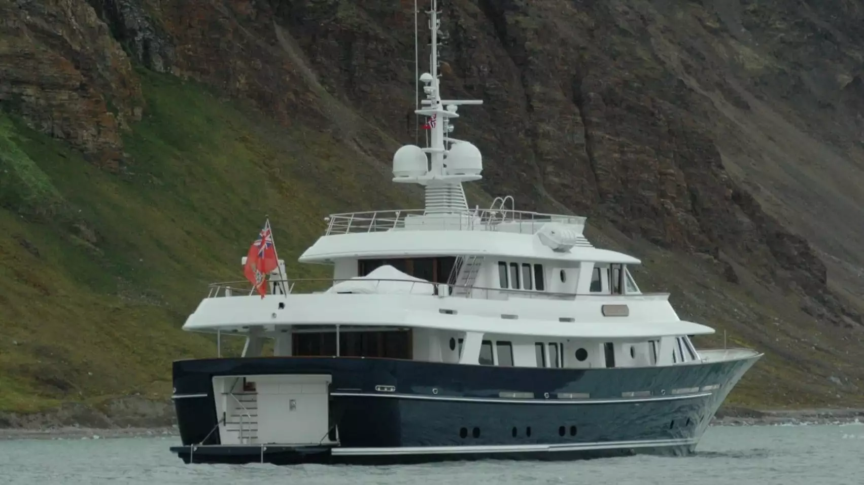 Iate ARCADIA • Royal Huisman • 2006 • Proprietário Steven Grossman