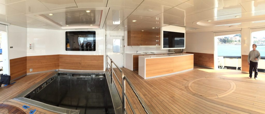 arctic p yacht interior