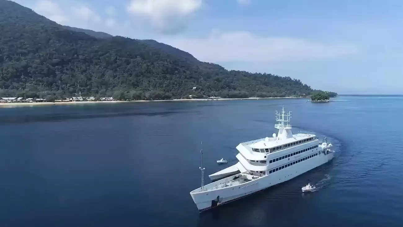 Yacht Asean Lady – Yantai Raffles – 2004 – Vincent Tan und Brian Chang 