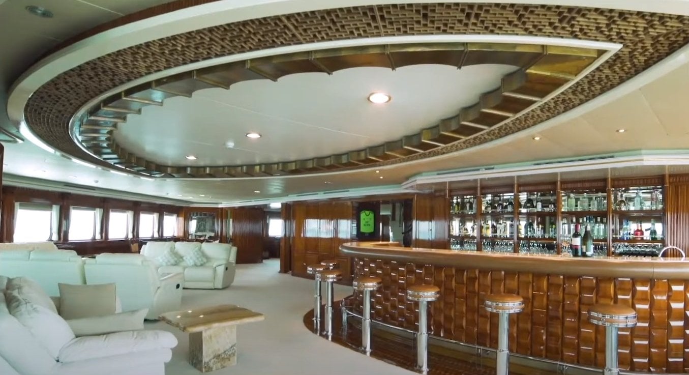 Interior del yate Asean Lady