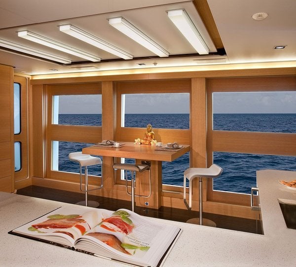 yacht Big Fish interior