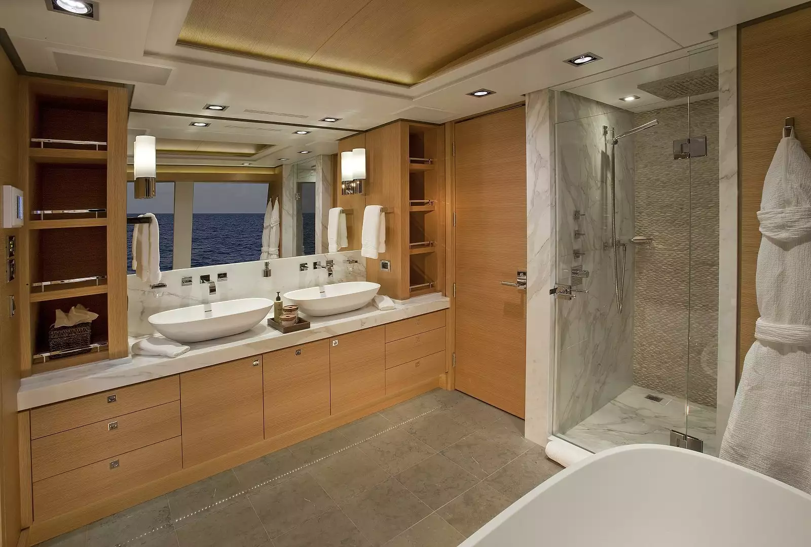 yacht Big Fish interior