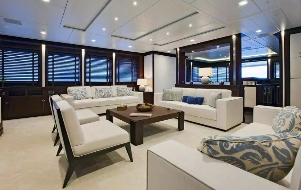 interni dello yacht Calliope 