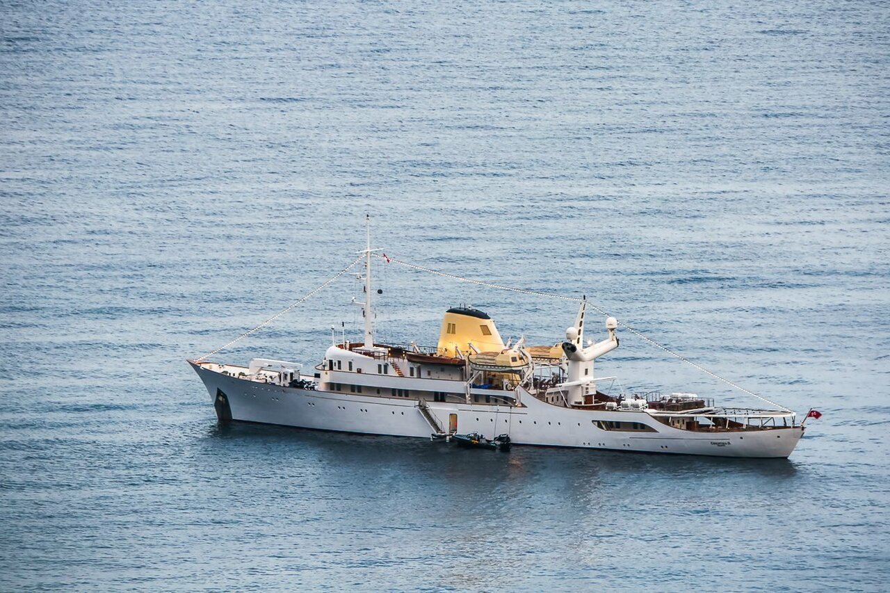 яхта Christina O – 99 м – канадский Vickers – Айвор Фитцпатрик