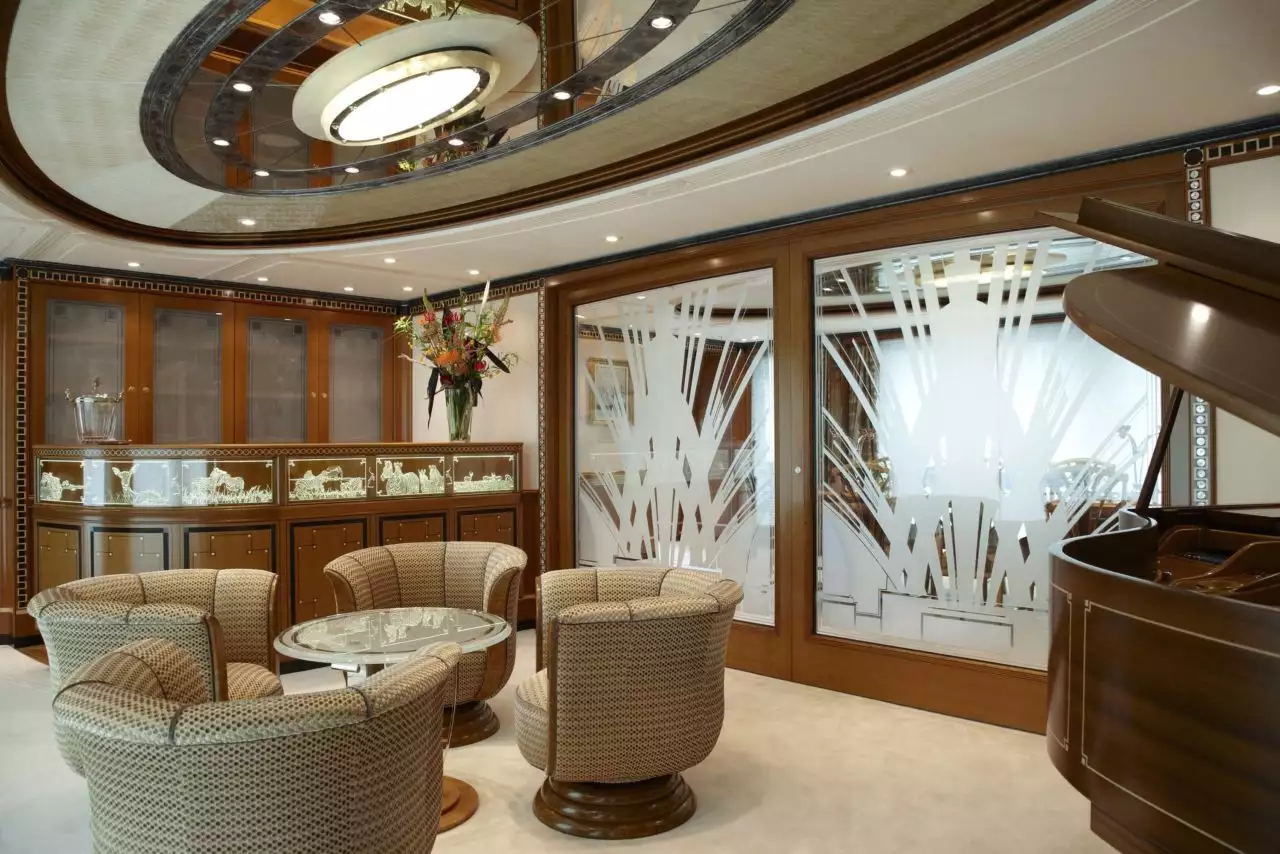 yacht Lady Christine intérieur 