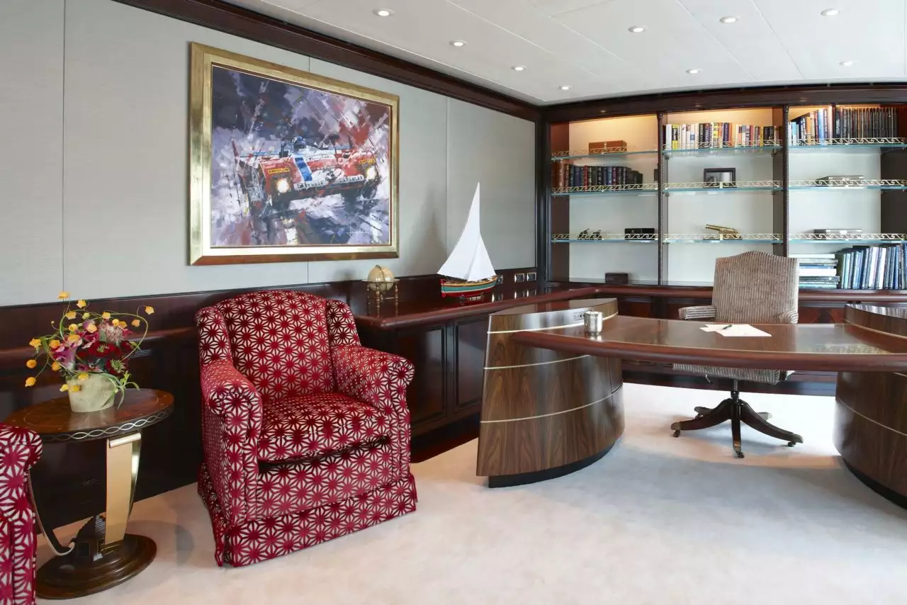 yacht Lady Christine intérieur 