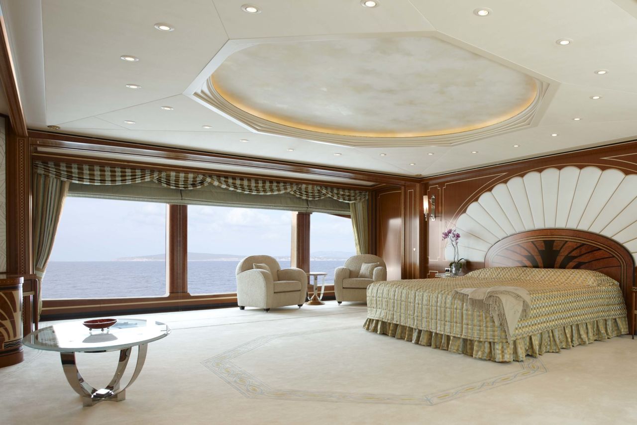 yacht Lady Christine intérieur 