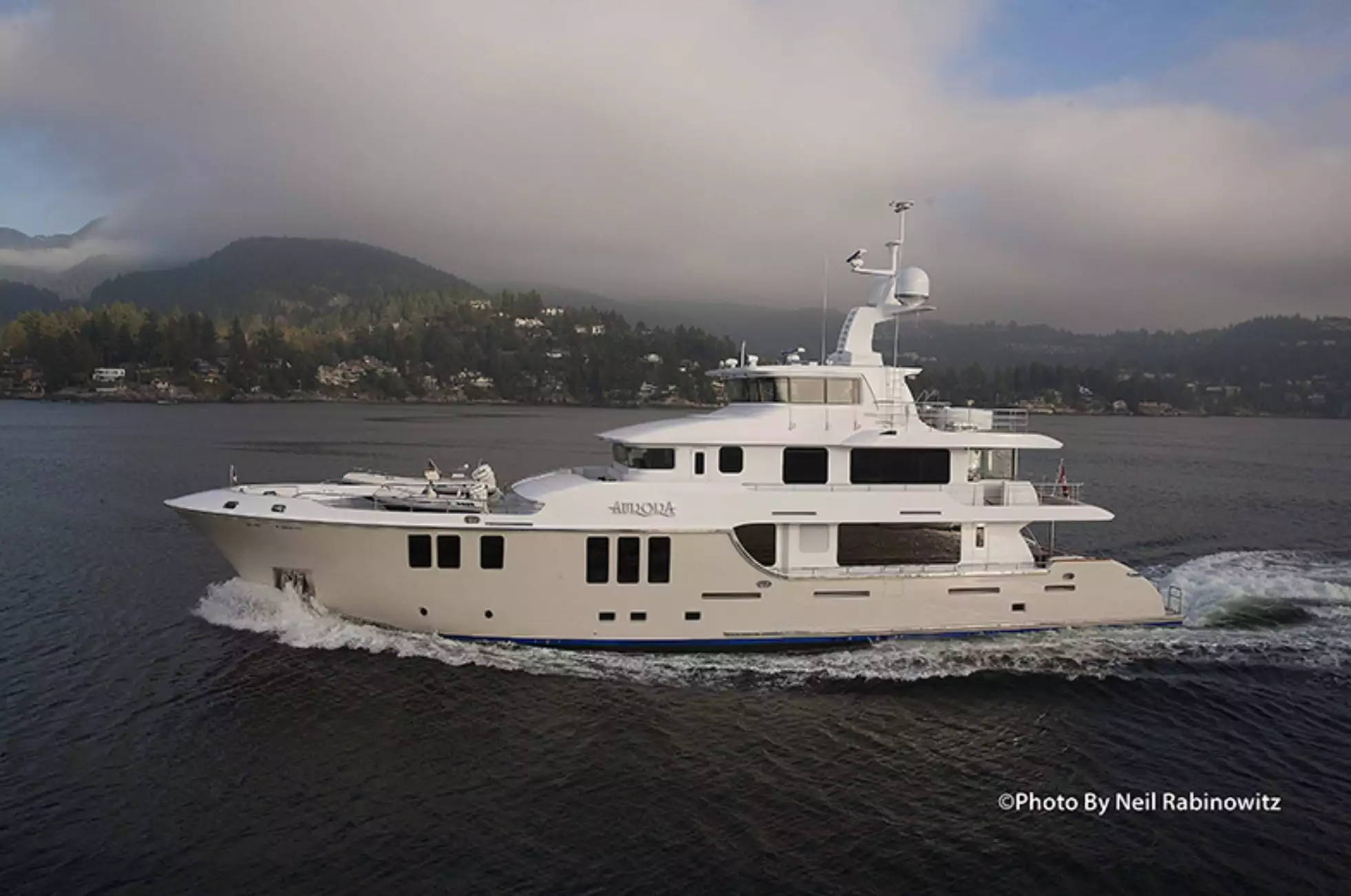 MY AURORA Yacht • Nordhavn • 2013 • Proprietario Robert Conconi