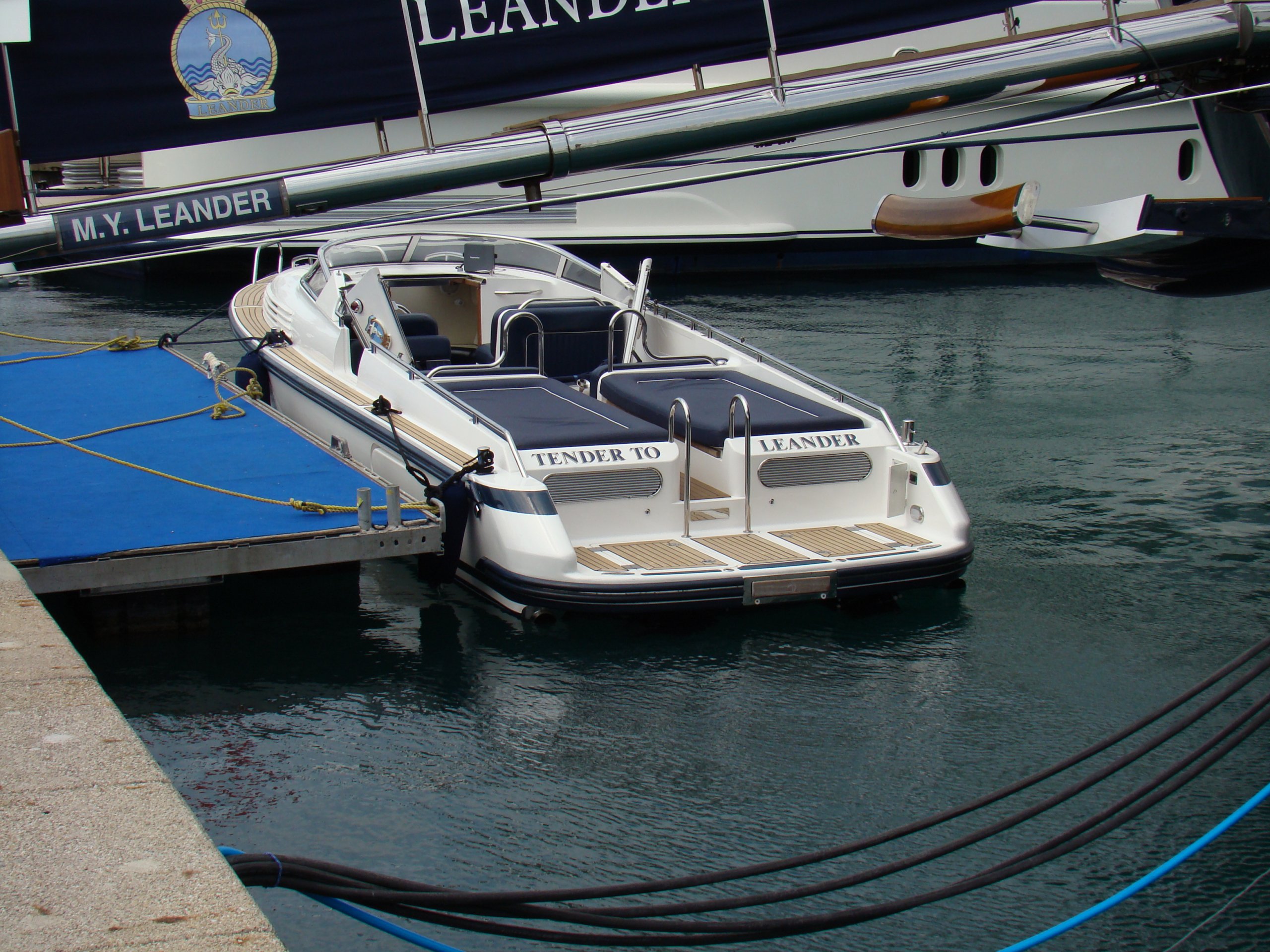 Beiboot der Yacht Meserret III