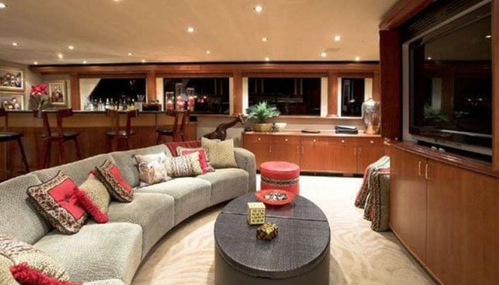 interni dello yacht Charlotte Ann