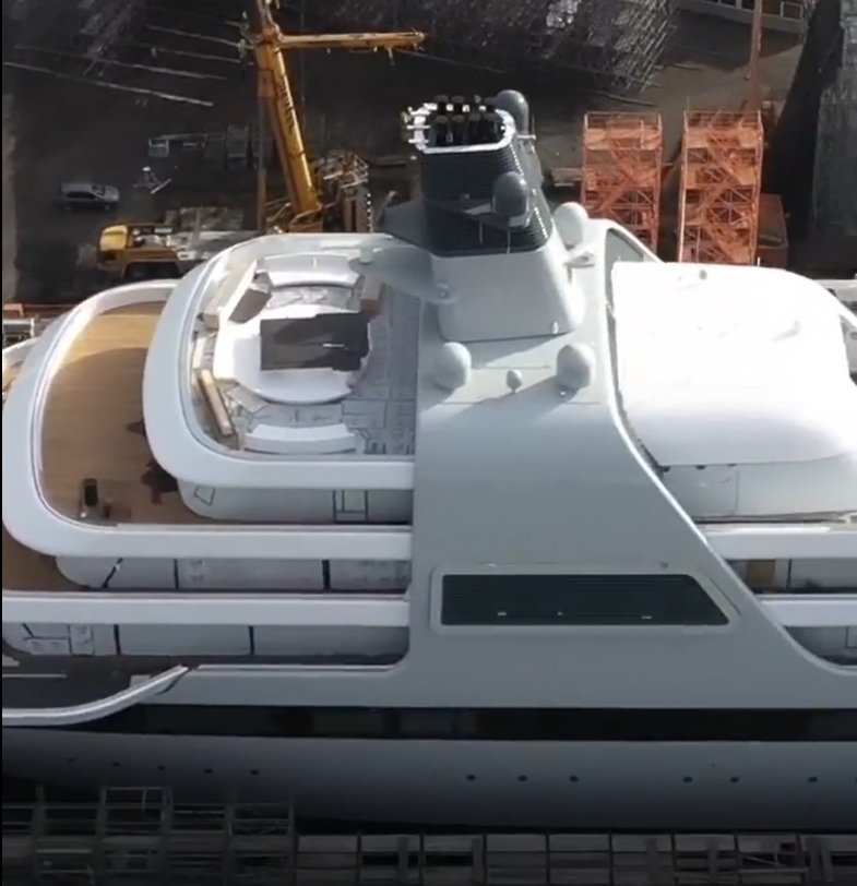 Yacht Solaris – 140 m – Lloyd Werft – 2021 – Roman Abramovich