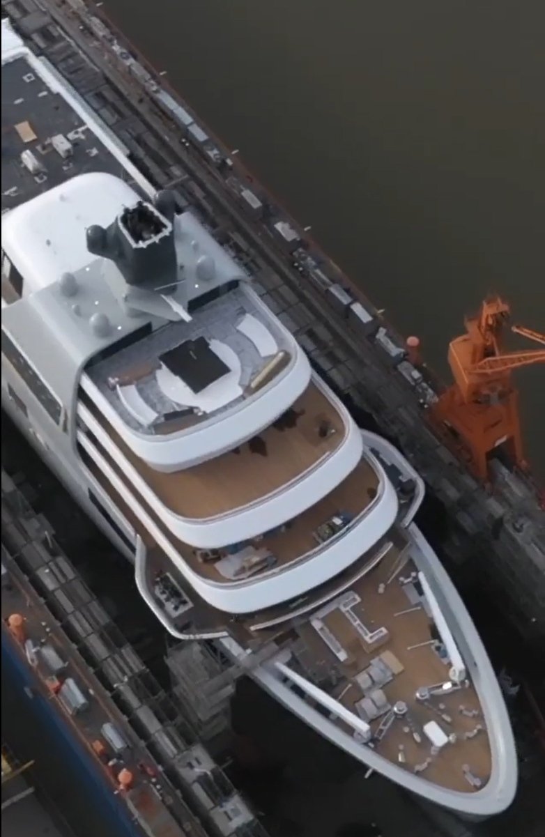 yacht Solaris – 140m – Lloyd Werft – 2021 – Roman Abramovich