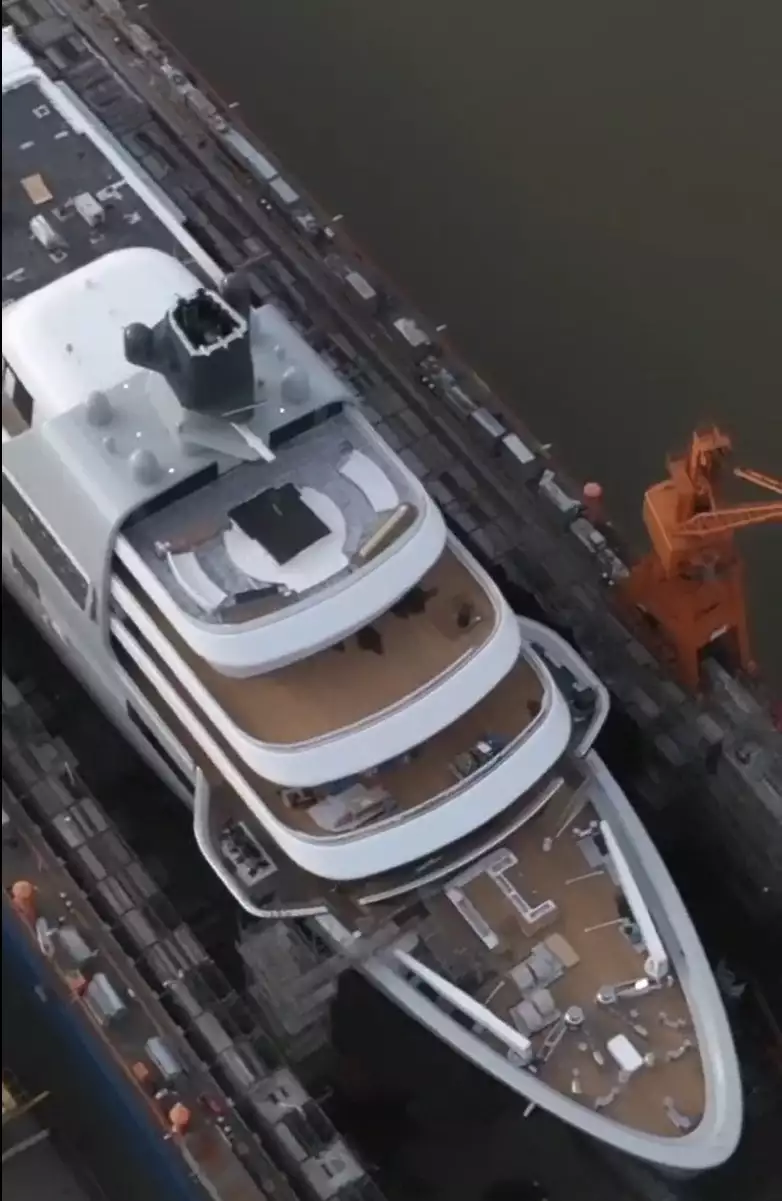 Yacht Solaris – 140 m – Lloyd Werft – 2021 – Roman Abramovich