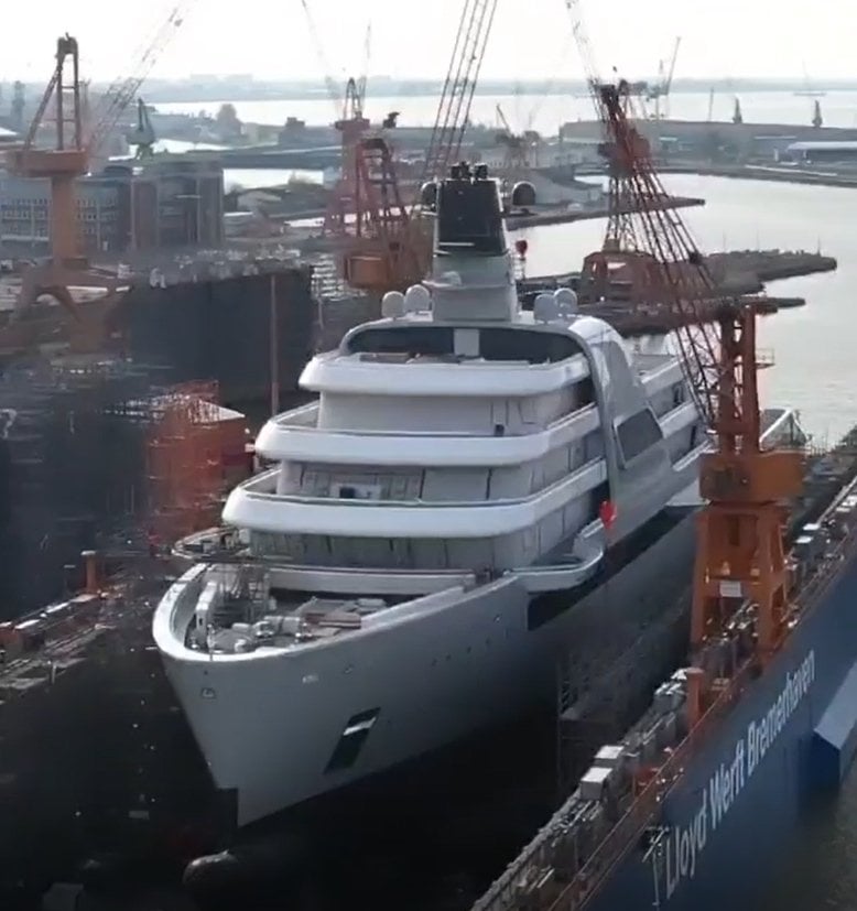 Roman Abramovich's new explorer yacht SOLARIS unveiled