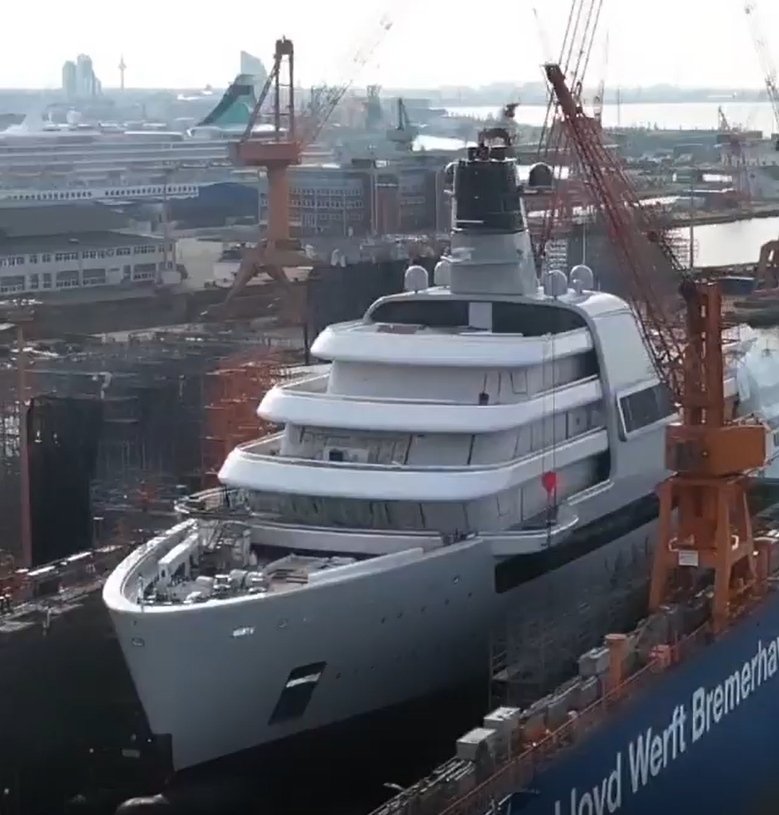 yacht Solaris – 140m – Lloyd Werft – 2021 – Roman Abramovich