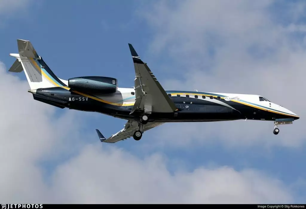 A6-SSV – Embraer EJ135 – Sunil Vaswani 