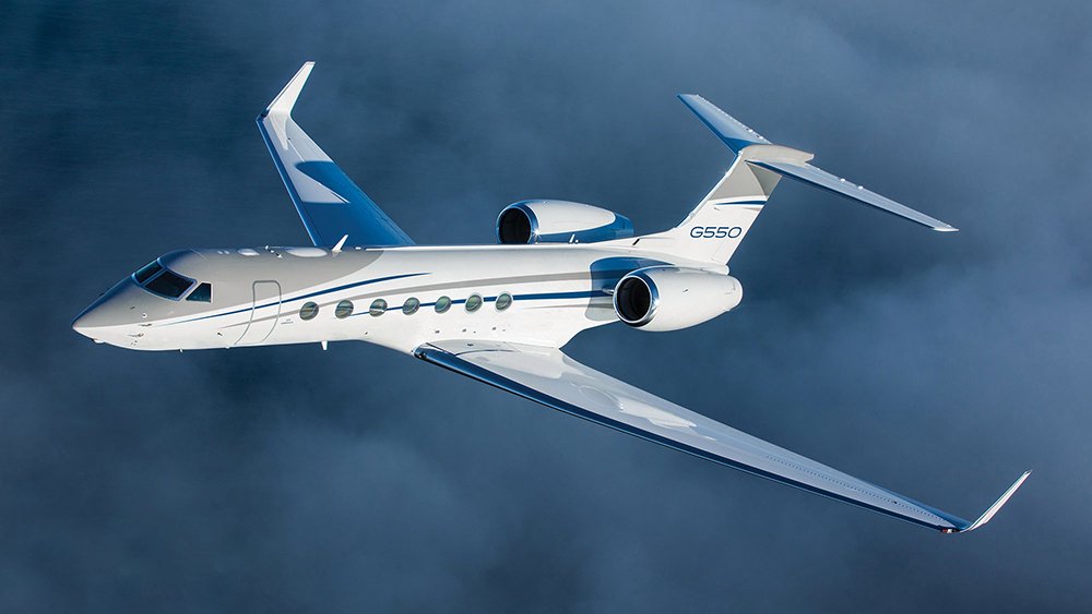 Gulfstream G550 - самолет Де Бенедетти