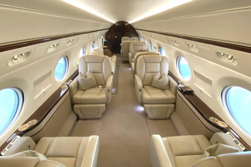 Gulfstream G550 interior