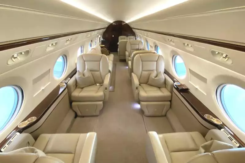 Intérieur du Gulfstream G550