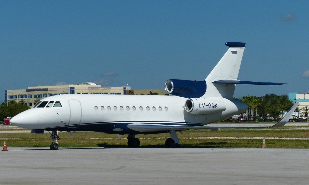 LV-GQK — Dassault Falcon 900 — Маурисио Филиберти 