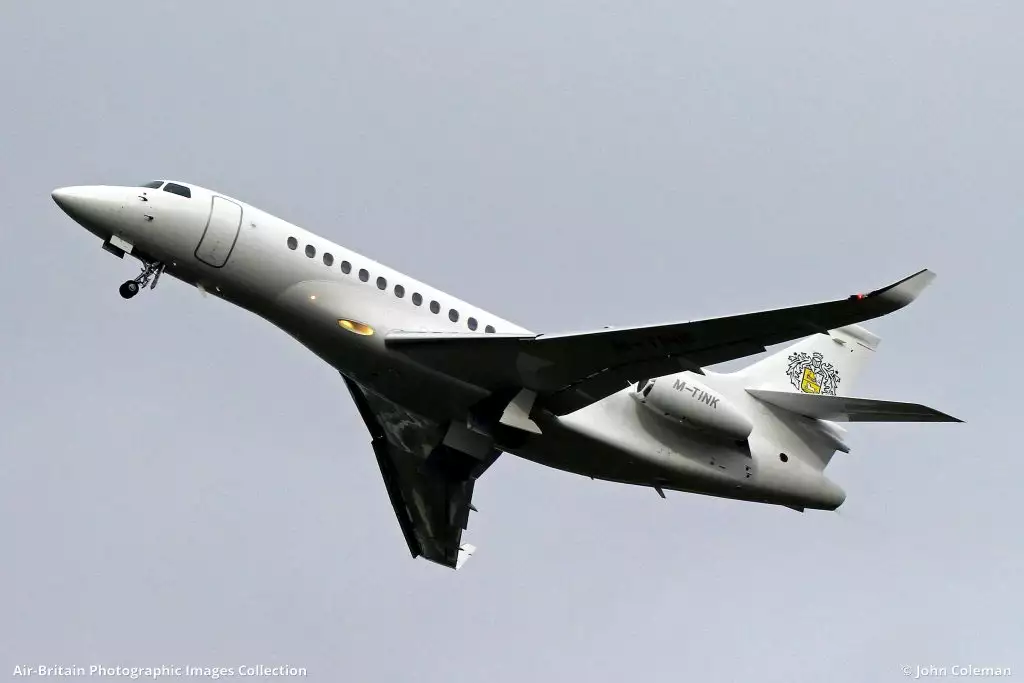 M-TINK Dassault Falcon 8X Oleg Tinkov