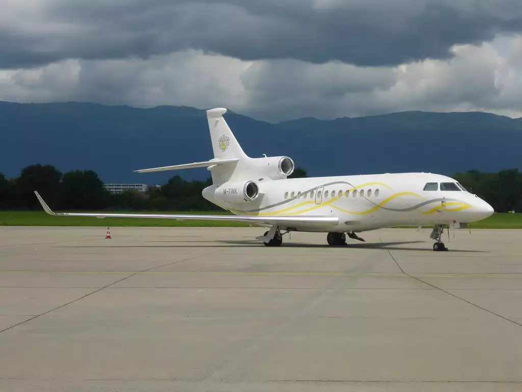 M-TINK Dassault Falcon 8X Олег Тиньков