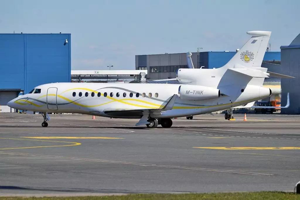 M-TINK Dassault Falcon 8X Oleg Tinkov