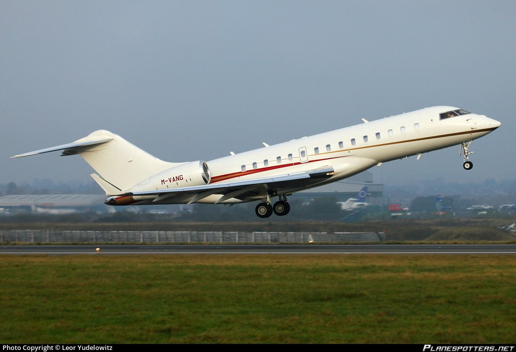 M-VANG Bombardier Global Express Andrey Goncharengo