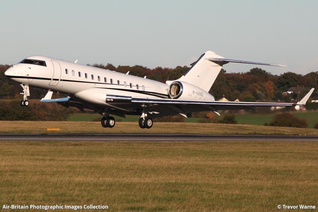 M-VANG Bombardier Global Express Андрей Гончаренго