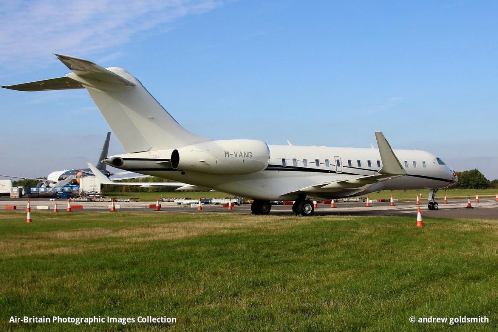 M-VANG Bombardier Global Express Андрей Гончаренго