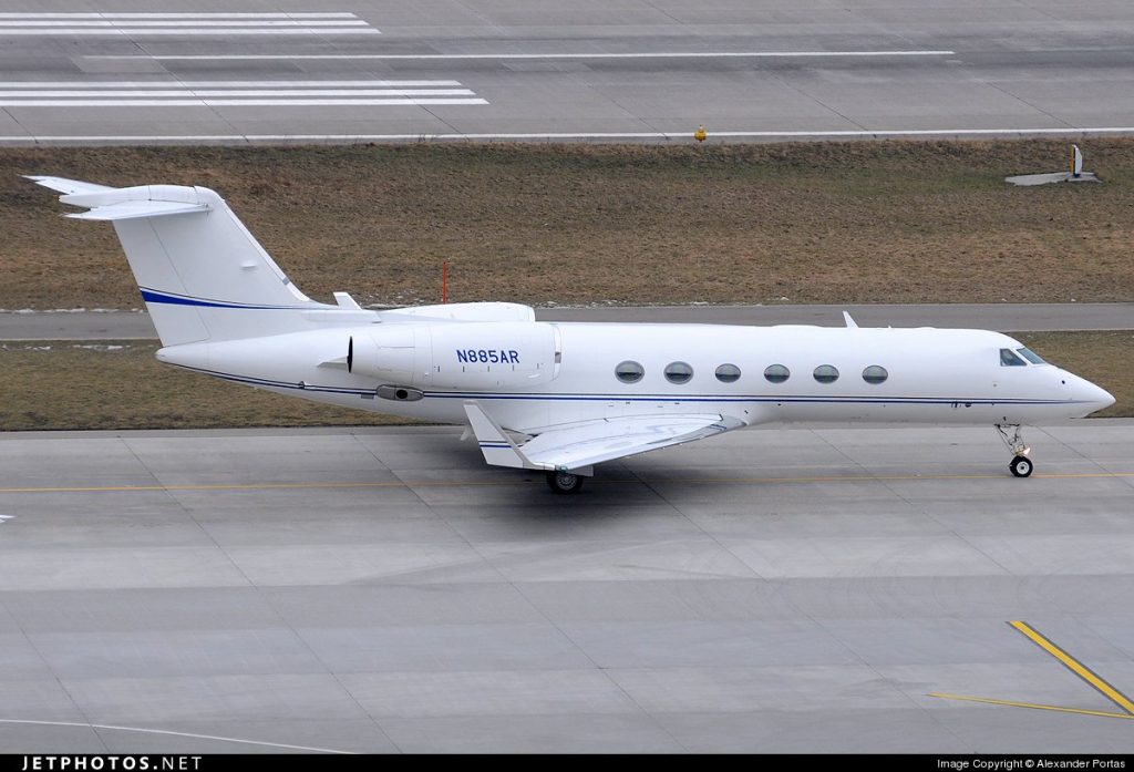 N885AR – G550 – روبرت لوري