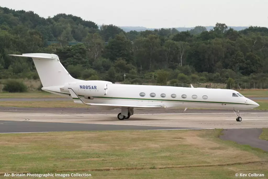 N885AR – G550 – Robert Lourie