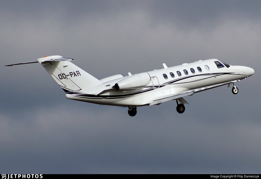 Citación Cessna OO-PAR Wilhelm Beier 