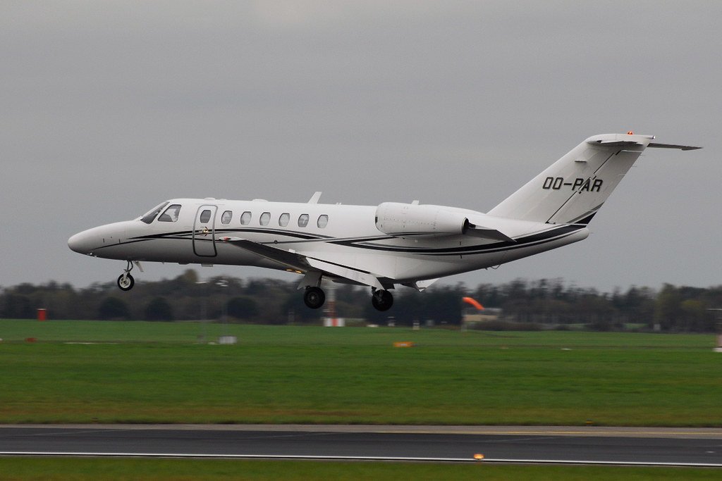 Citación Cessna OO-PAR Wilhelm Beier 