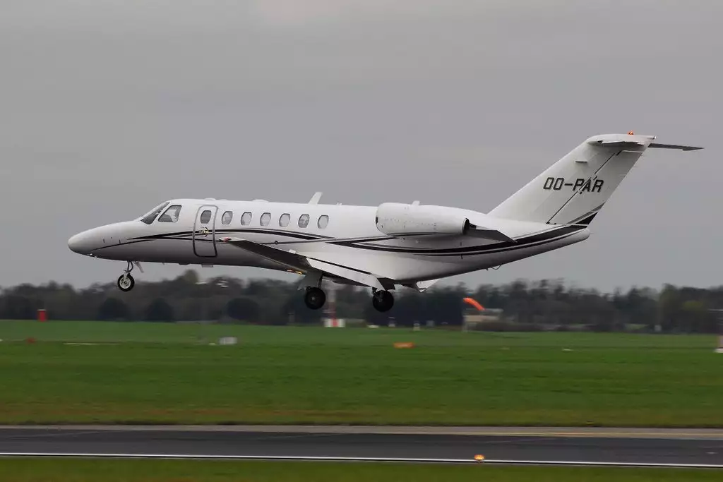 OO-PAR Cessna Citation Wilhelm Beier 