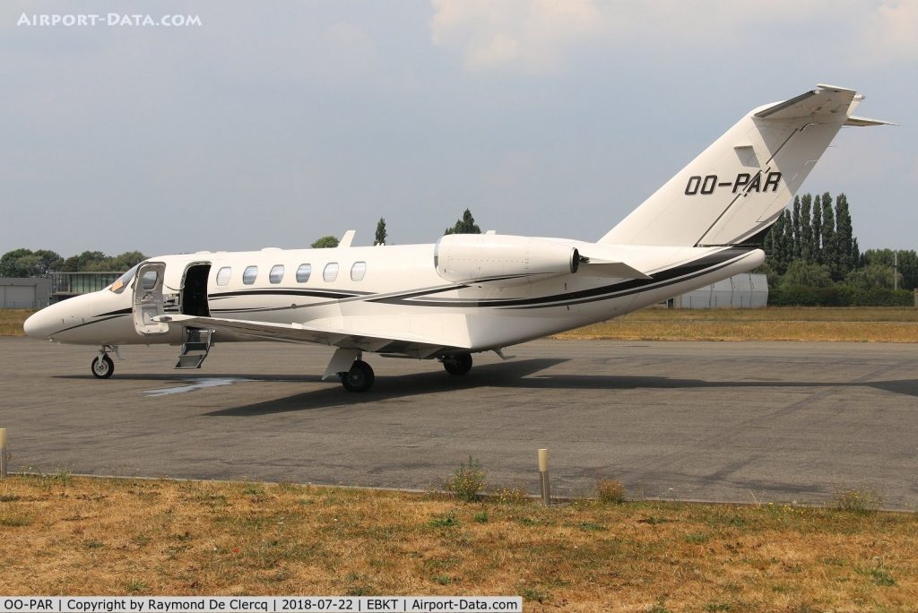 Citación Cessna OO-PAR Wilhelm Beier 