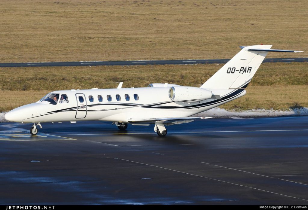 OO-PAR Cessna Citation Вильгельм Байер 