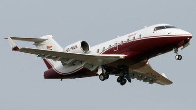 Canadair Challenger 604 VT-NGS Gautan Singhania özel jeti