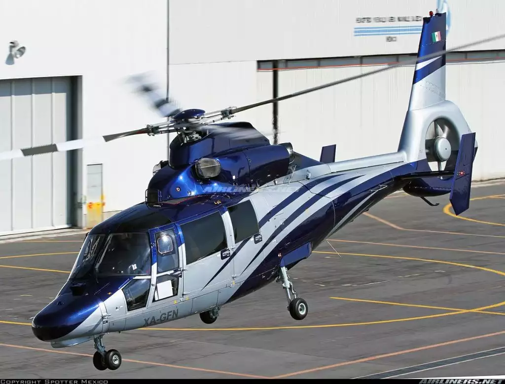 XA-GFN Eurocopter 365 – Карлос Хэнк Рон 