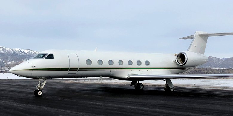 N885AR – G550 – روبرت لوري