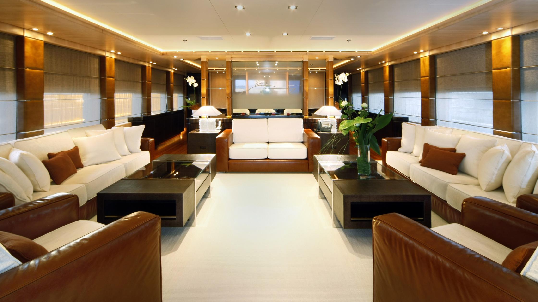 ISA yacht MUSE interior