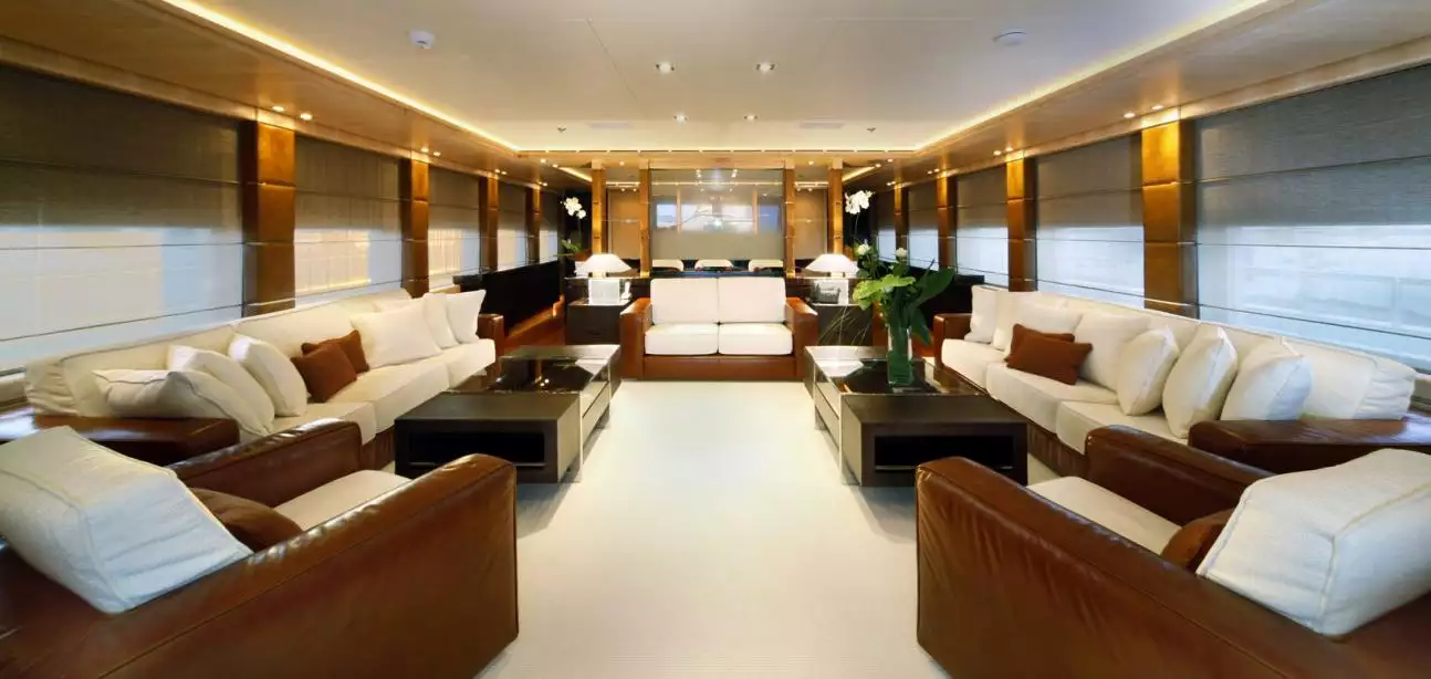 ISA yacht MUSE interior