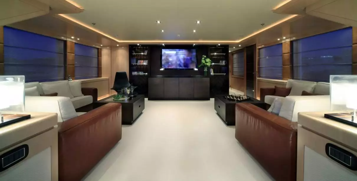 ISA yacht MUSE interior