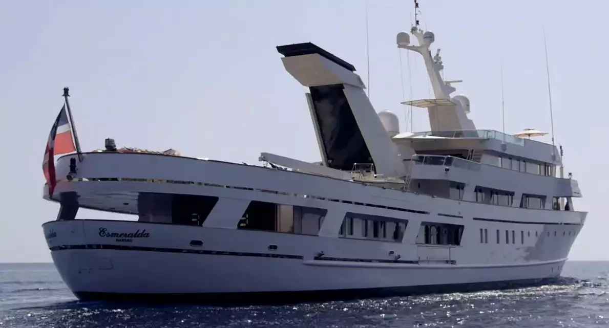 yacht Esmeralda – Codecasa – 1981 – Polys Haji-Ioannou