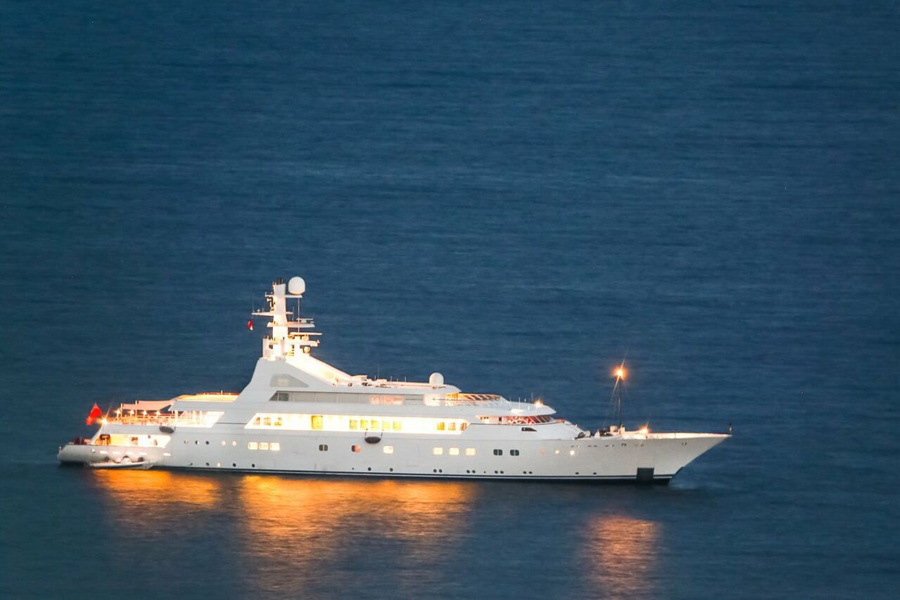 GRAND OCEAN Yacht • Blohm & Voss • 1990 • Owner Nidal Karameh